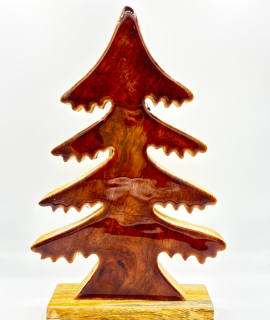 Dennenboom op voet – hout