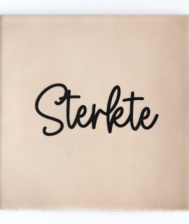 Tegeltje – Sterkte