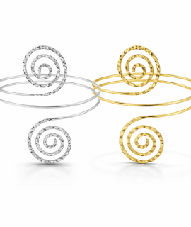 Boven armband – spiraal