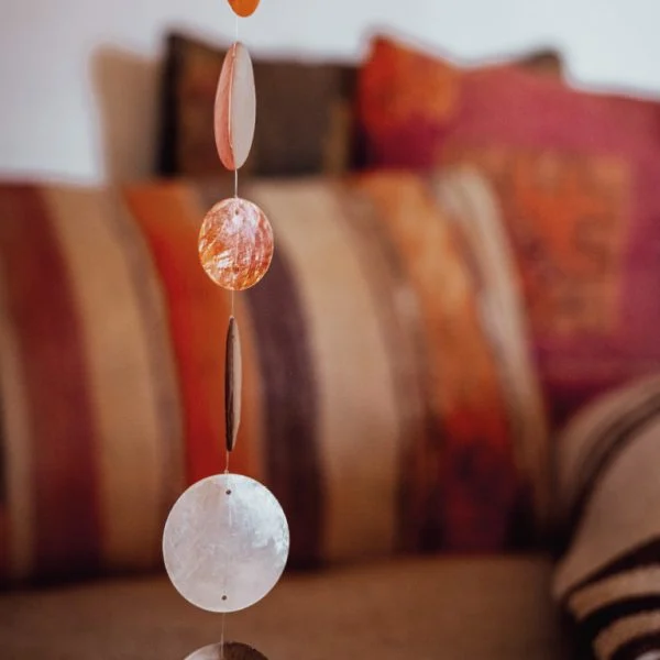 Schelpenslinger Capiz Freestyle Orange Mix - Afbeelding 3