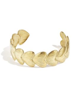 Bangle met gestreepte hartjes
